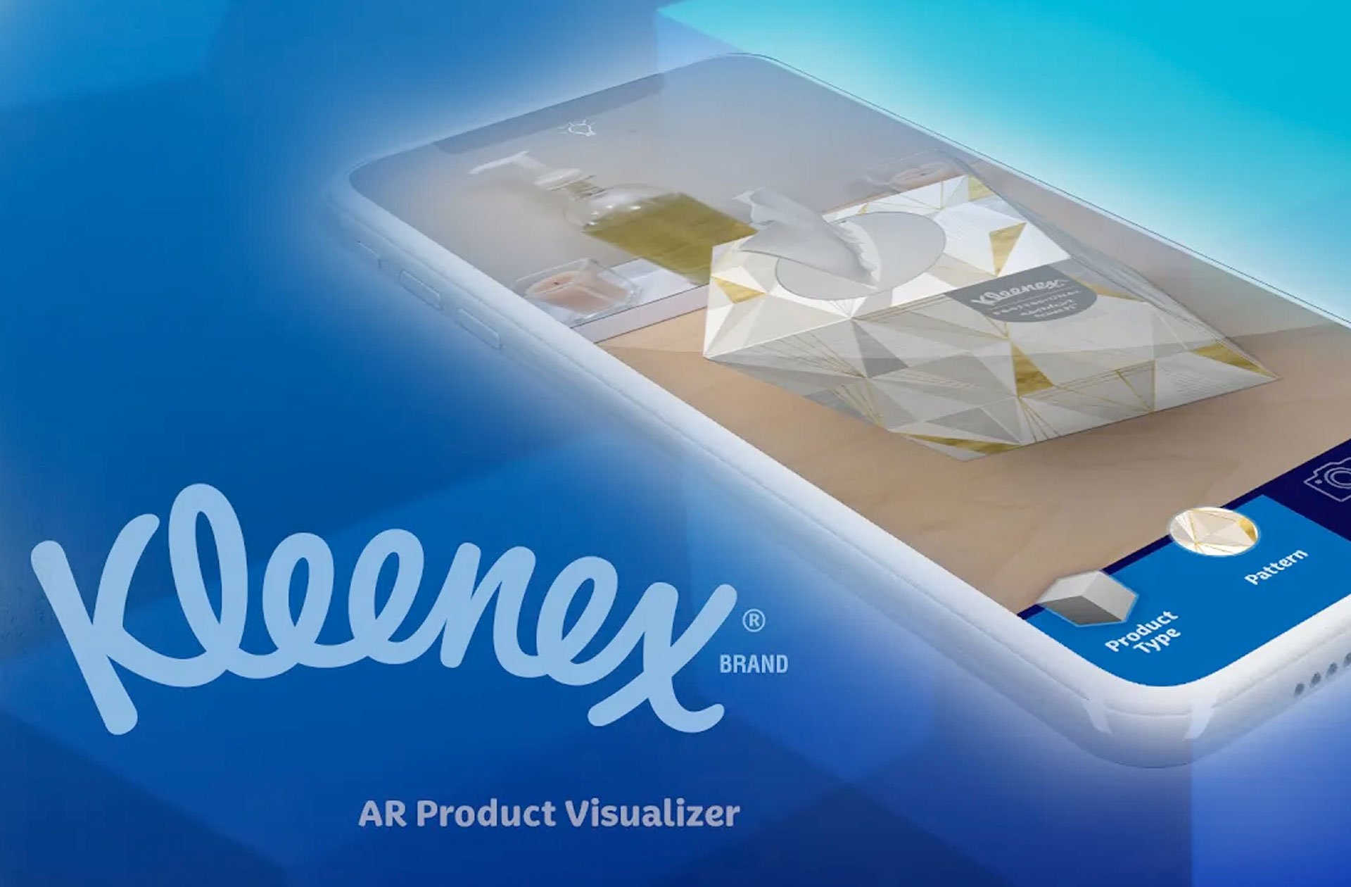 A mobile product visualizer for Kleenex