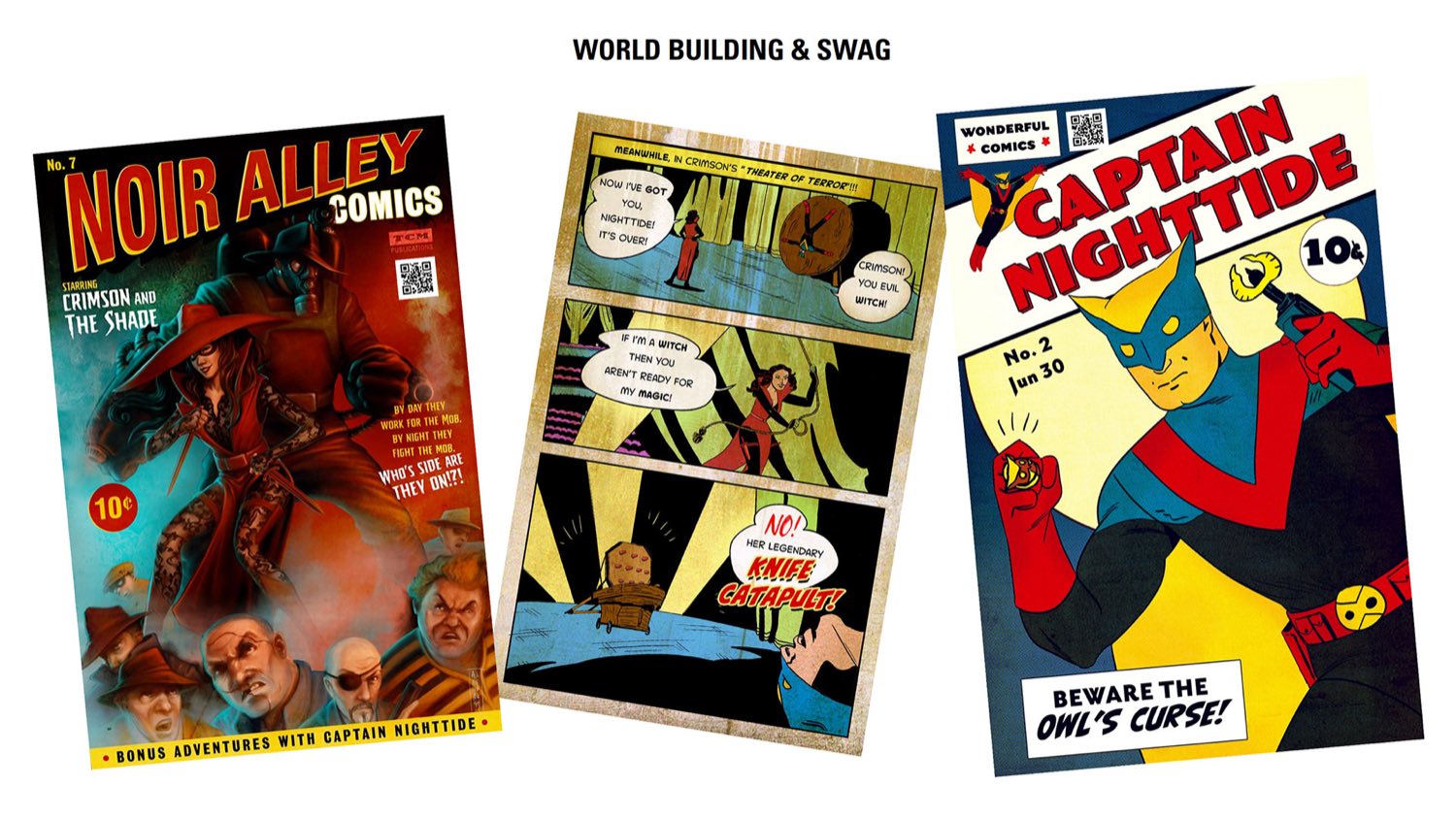 Building a fictional noir world