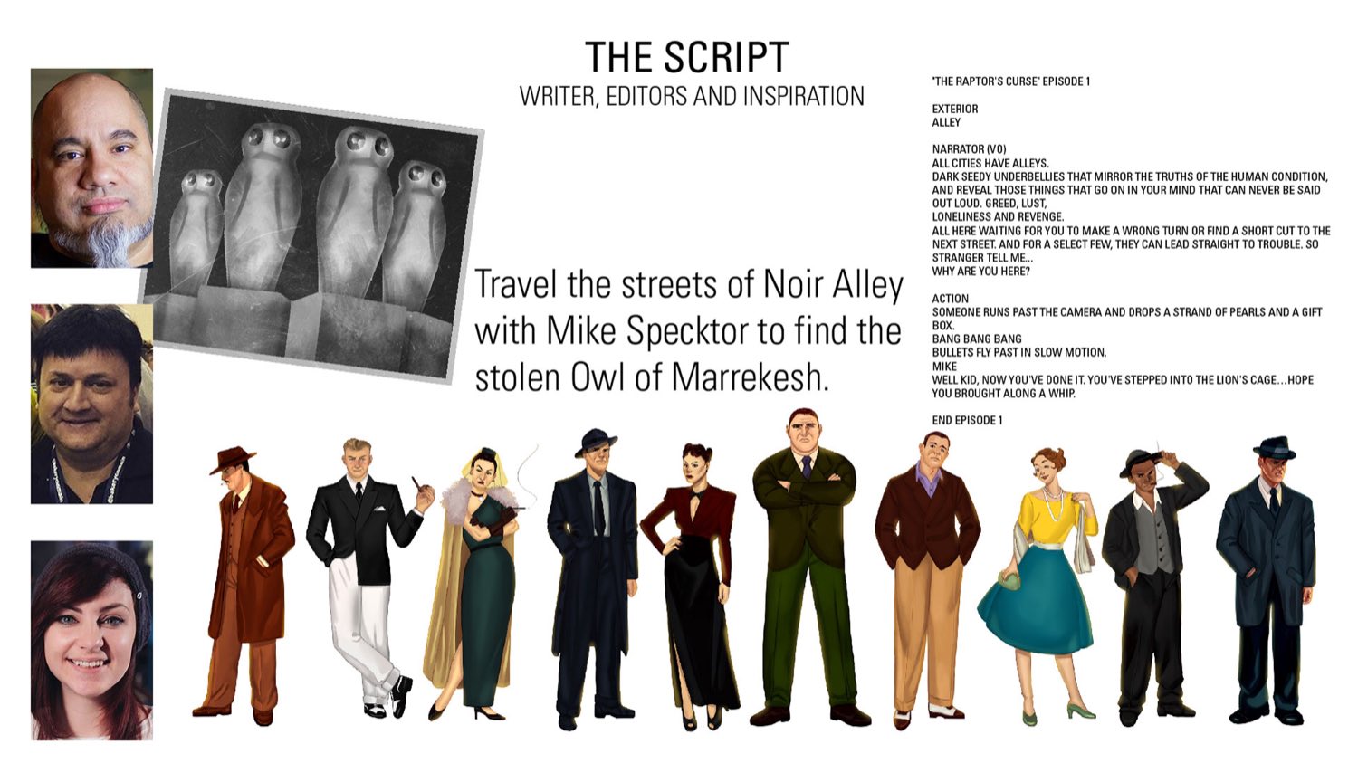 Writing the noir script
