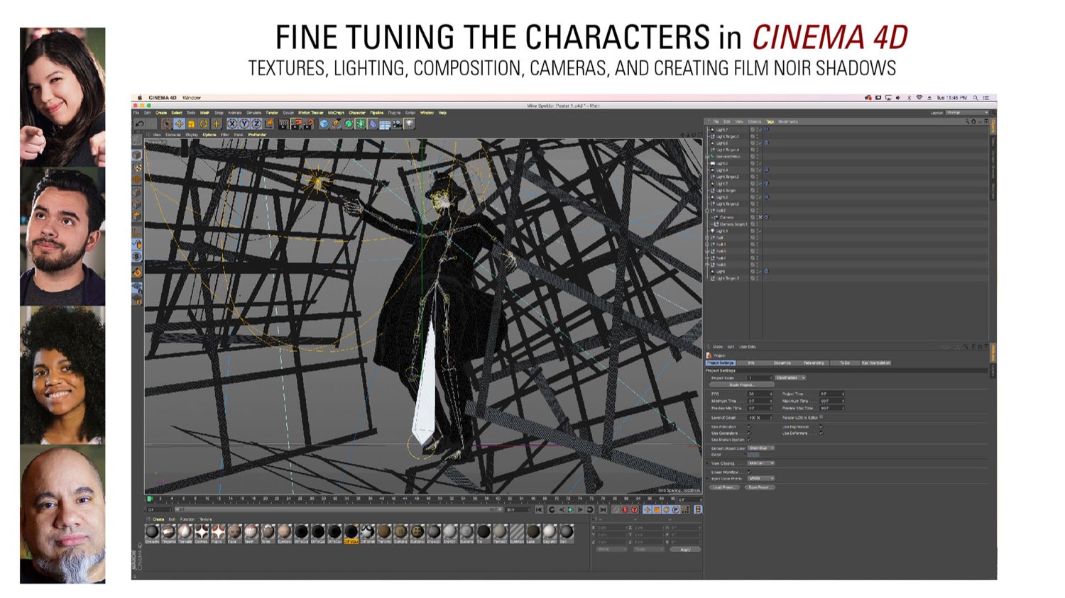 Character fine-tuning