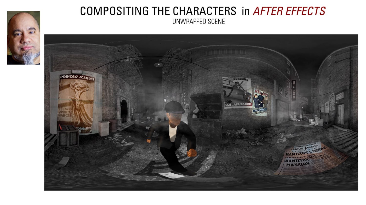 Character compositing